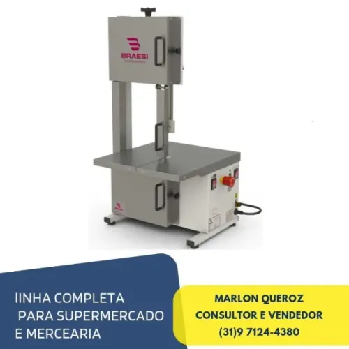 Serra Fita de Açougue Inox Nova