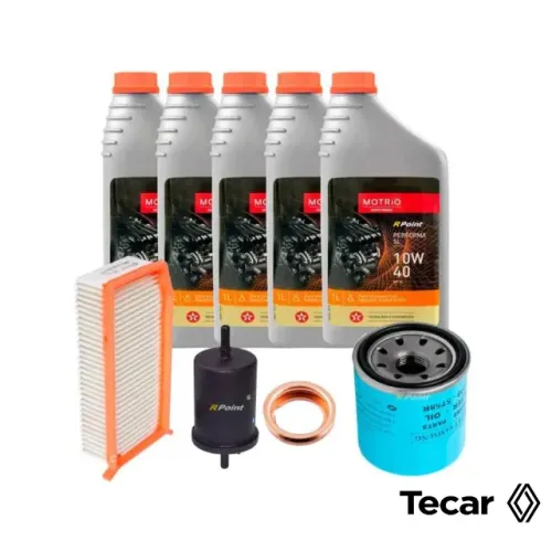 Kit Revisão Duster 1.6 16v Sce Filtros Óleo+ Ar+ Combustível
