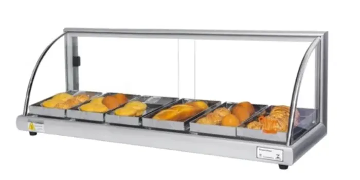 Vendo duas estufas de inox e vidro: 80cm e 160 cm