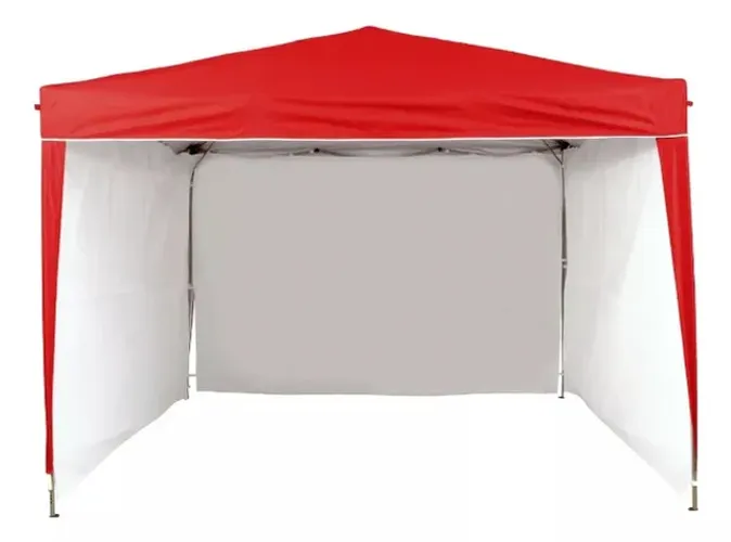 Gazebo Articulado 3x3 Aluminizado Praia E Campo 3 Paredes Promoção para retirada