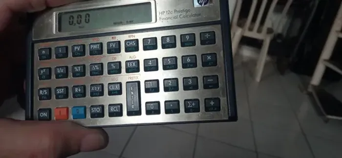 Calculadora HP 12 C prestigie original