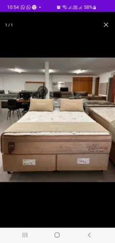 Box queen de 158x198x30cm Nova valor 1498,00 avista