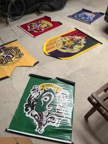 Banner casa coleção Harry Porter