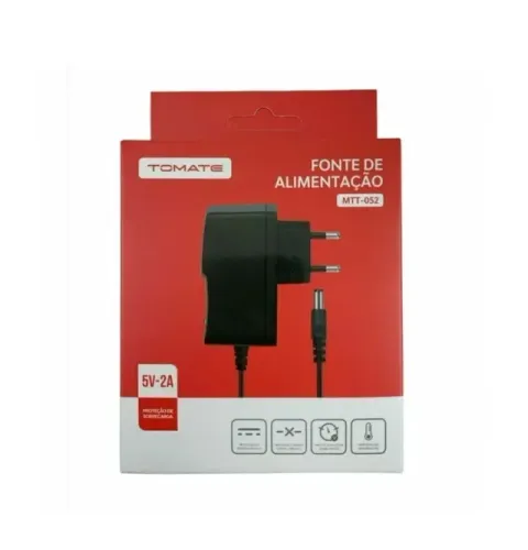 Fonte De Alimentação 5v 2a bivolt 110/220 - TOMATE Loja Coimbra Computadores Entregamos