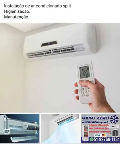 Instalação de ar condicionado split 