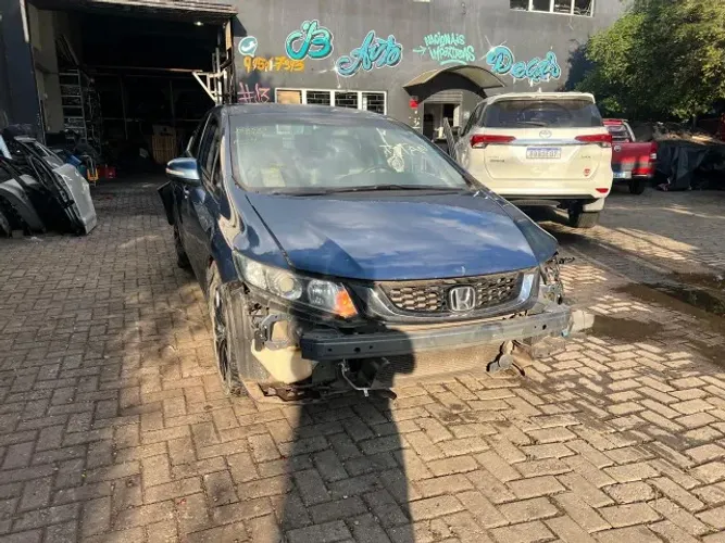 Sucata Civic LXR 2014 - retirada de peças