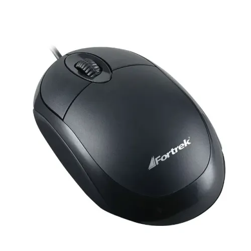 Mouse Óptico Fortrek G OML-101 USB 800 DPI Preto - AC2472