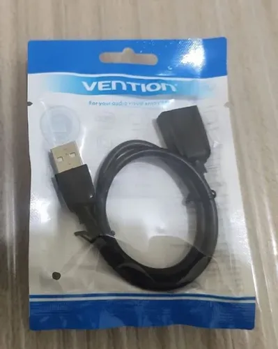 Extensor USB 2.0 - PC- PS4 - PS5 - XBOX - 50 CM -  Macho/Fêmea - Vention