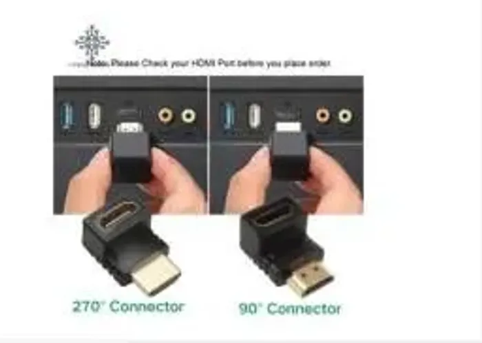 Adaptador Plug hdmi Macho para Hdm