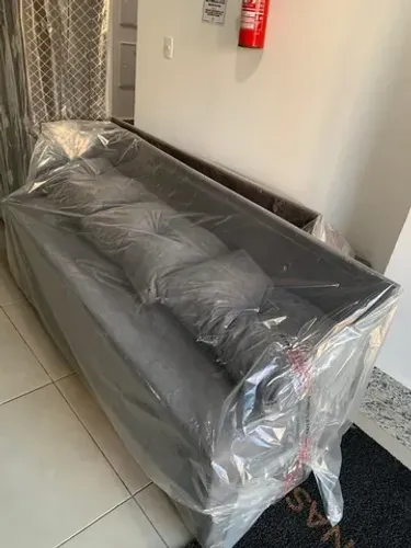 Sofá cama com recosto 