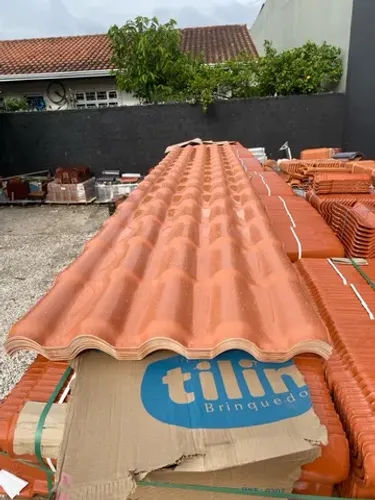 Telha ecológica de pvc (3 cores, vários tamanhos) telhados mais leve