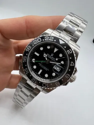 Relogio Rolex GMT Master 2 Black Automático 