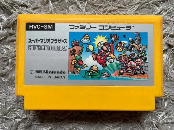 SUPER MARIO BROS - NINTENDINHO - NES - ORIGINAL