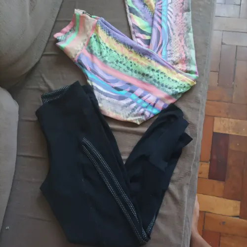 Calça de malhar tamanho M