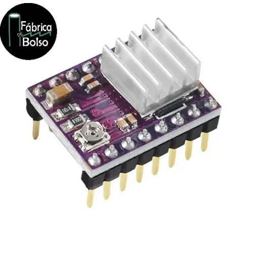 Módulo Driver Motor de Passo DRV8825