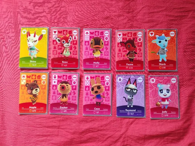 Animal Crossing New Horizons Amiibos