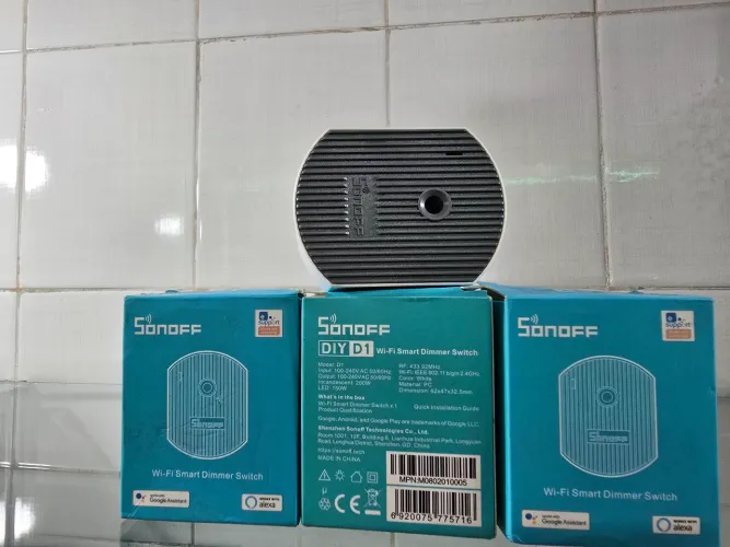 Interruptor Dimmer Inteligente Wi-Fi Sonoff DIY D1