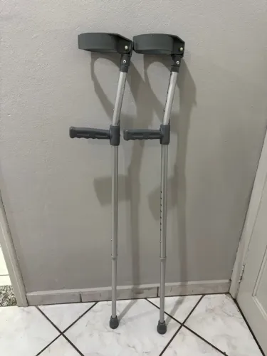 Par de Muleta Canadense Hidrolight