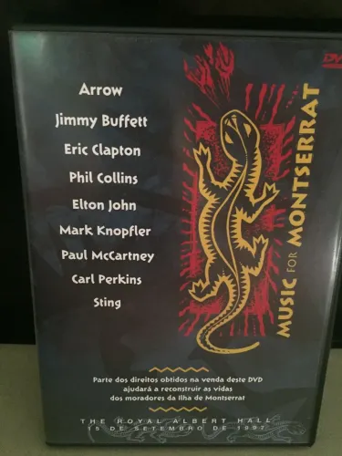 DVD - MUSIC FOR MONTSERRAT (Vários Artistas)