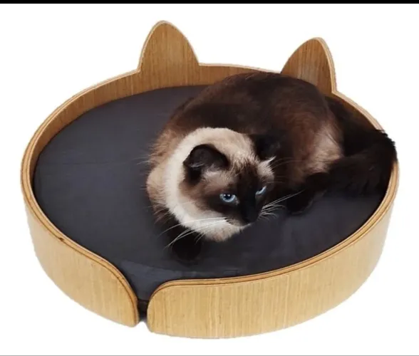 Cama para Gato em Madeira