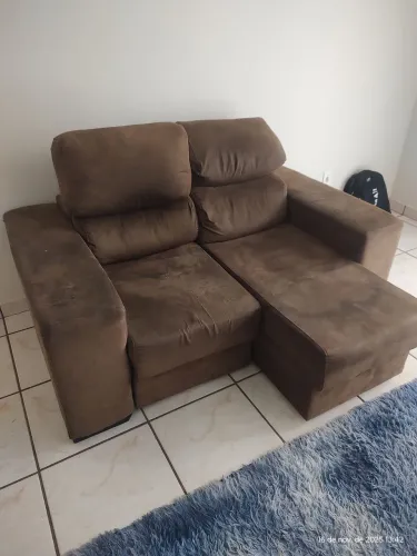 Sofá 2 lugares retrátil 