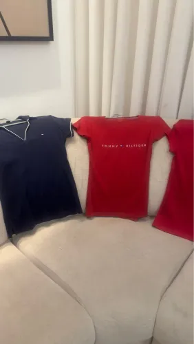 7 Blusas Tommy Hilfiger diversas cores