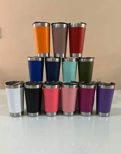 Copo Térmico 473ml com Abridor - Brindes Personalizados Brindeias