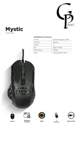 MOUSE GAMER - CLANM PROMOÇÃO!