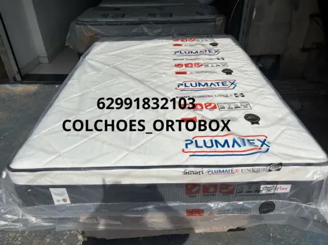 Colchão Casal de molas ensacadas da plumatex