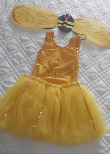 Fantasia abelhinha - 2 a 3 anos