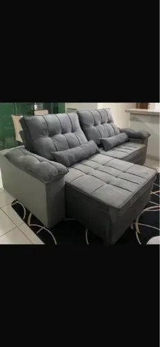 Sofá Retrátil e reclinável morfel 2,00 mts