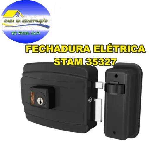 FECHADURA ELÉTRICA SOBREPOR 40MM 35327 STAM