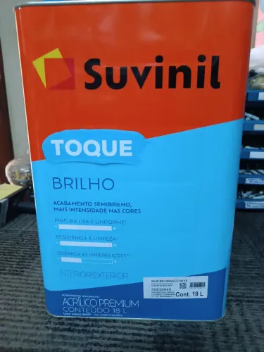Tinta Suvinil Semi Brilho Branco Neve 18 litros 