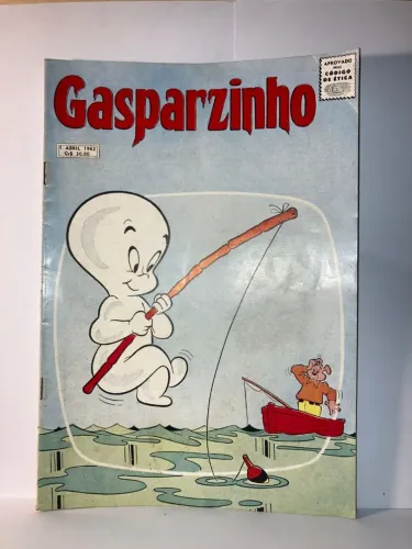 Revista Gasparzinho - Abril 1962 editora o cruzeiro .