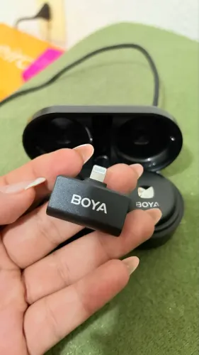 Microfone de lapela Boya