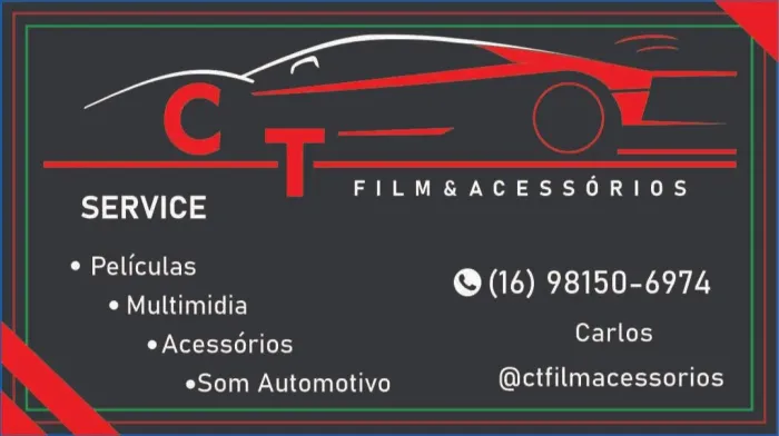 Aplicação e instalação de film e acessórios automotivo