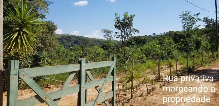 Chácara de 10.000m², já com energia elétrica, muito verde, Jaboticatubas.