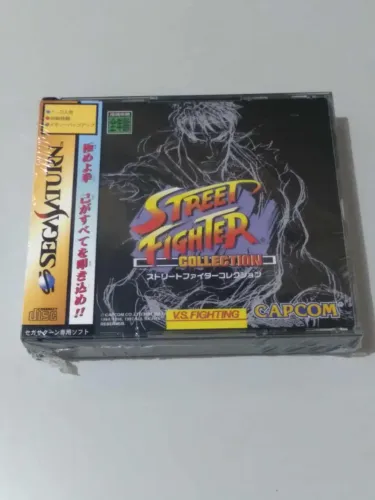 Street Fighter Collection prensado lacrado para sega saturn