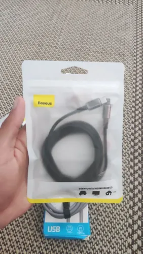 Cabo Baseus USB-C Para Lightning De 20W 2 Metros- NEXT IMPORTADOS