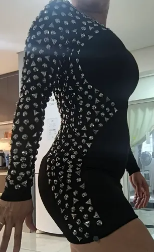 Vestido de pedras 