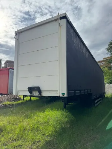 CARRETA FURGÃO LONADO SIDER 3 EIXOS REBAIXADO 2016