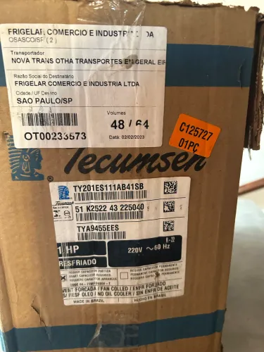 Compressor Tecusen NOVO - NUNCA USADO