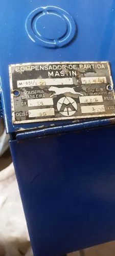 Motobomba 30 CV 65 m3/hora Compensador de Partida Mastin