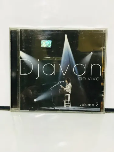 CD original Djavan Ao Vivo Volume 2