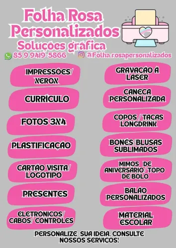 Gráfica rápida,personalizados e sublimacao! Cerâmicas, mdf e etc...