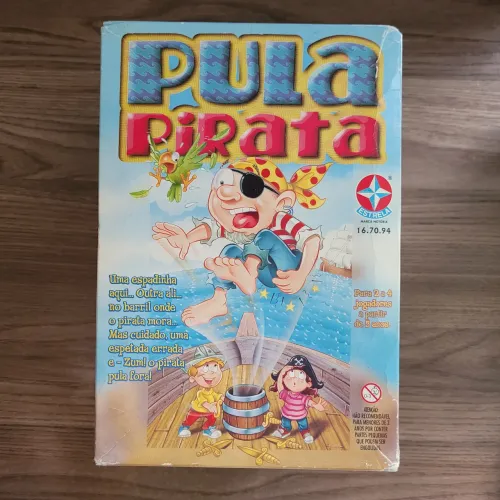 Jogo Pula Pirata - Estrela - Anos 2000