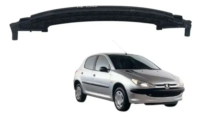 Alma Parachoque Dianteiro Peugeot 206 207 2004 2005 Detalhe