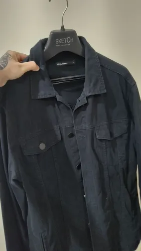 jaqueta preta masculina tamanho M