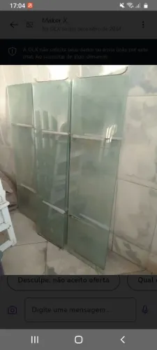 Platileiras de vidro. RESTA POUCAS UNIDADES APROVEITE POIS ESTÁ ACABANDO.