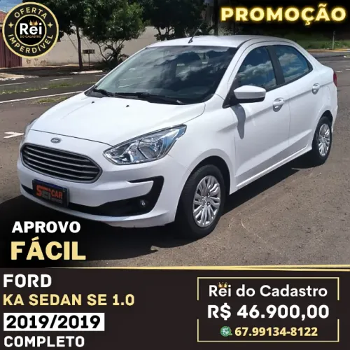 Ka Sedan SE 1.0 2019/2019 - R$ 46.900,00 